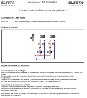 Schéma 3840020 : 2 réseaux